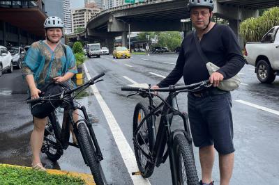 Alongside our well-loved electric bikes, we provide mountain, city, and road bicycles, per